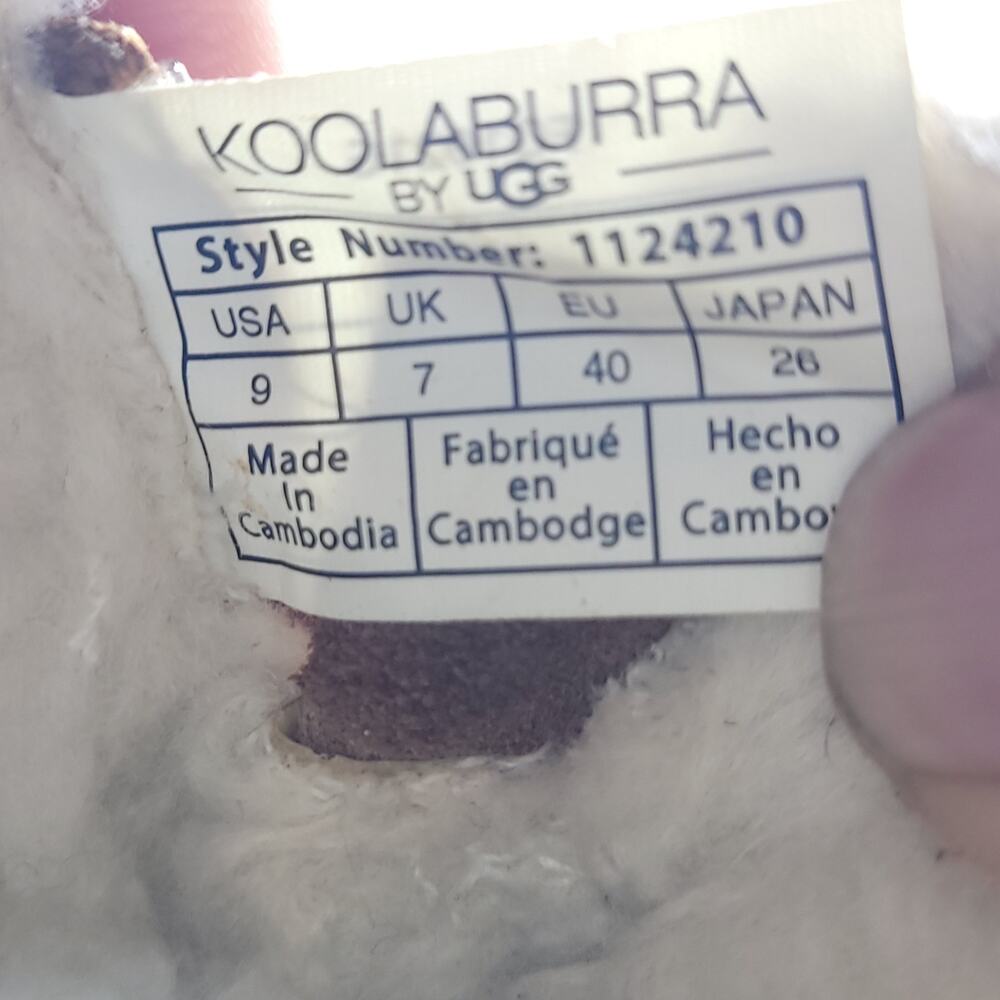 Kookaburra ugg 1124210 tan women's size 9 - Picture 9 of 9
